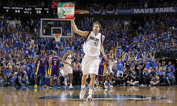 dirk nowitzki party. Dirk Nowitzki did just that,